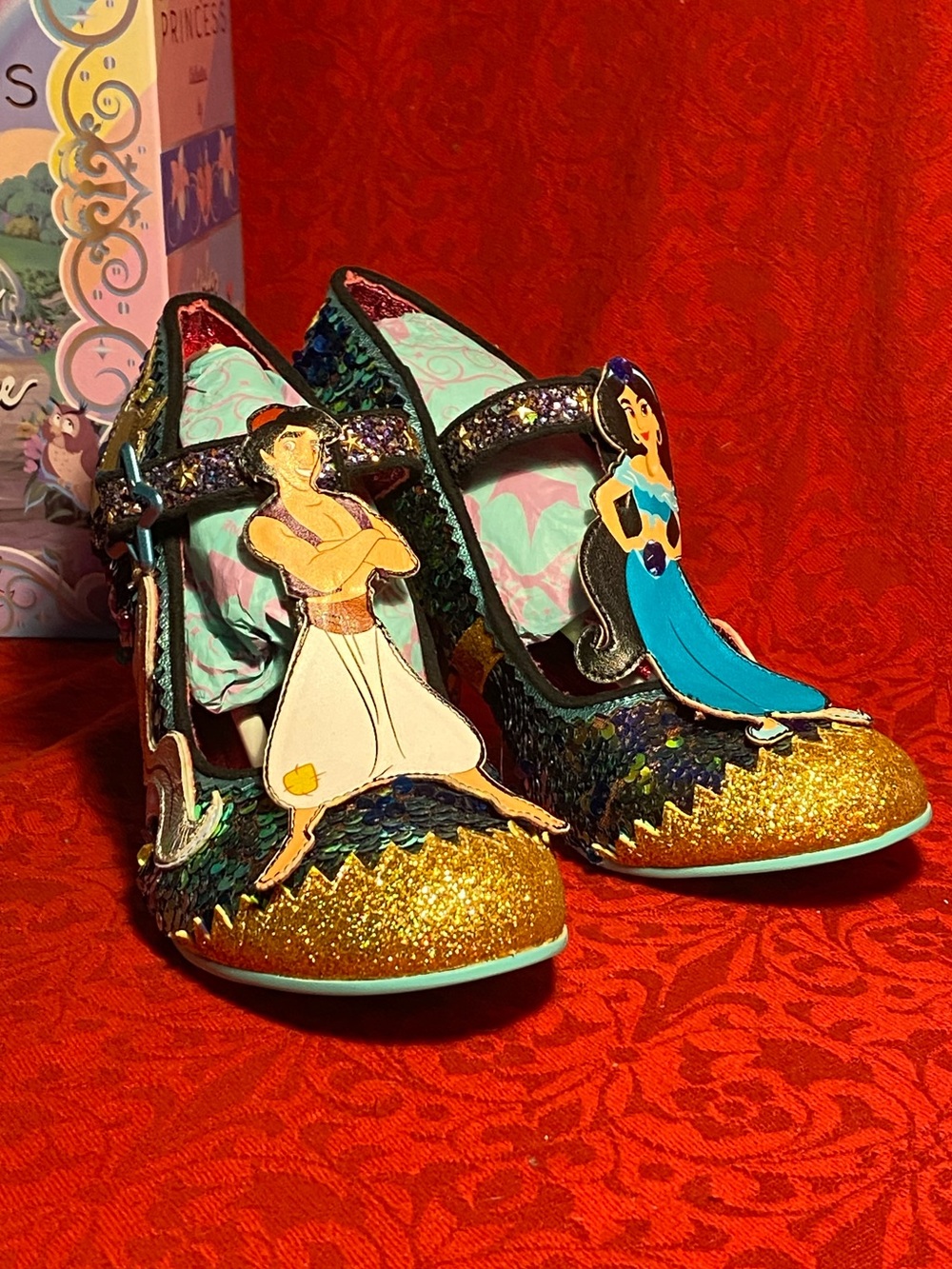 Irregular Choice Disney Princess Collection,”Jasmine,A Whole New World” in box,8 - Picture 2 of 16